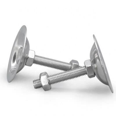 Screw Horn Adjustable Flat Support Table Bolts Head 304 Stainless Steel Foot Cup