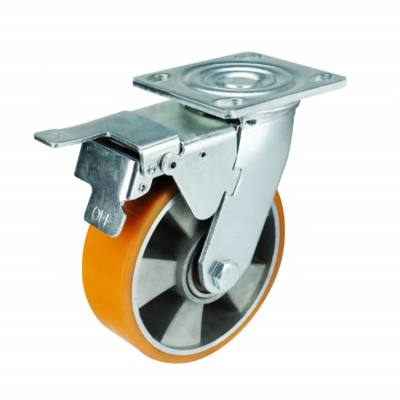 6inch Aluminium Core Heavy Duty PU Caster Wheel