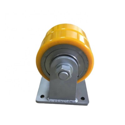 Load Capacity 4tons Extra Heavy Duty Rigid PU Wheel Caster