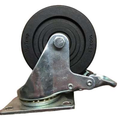 75 100 & 125mm Standard High Temp Glass Fibre Castors