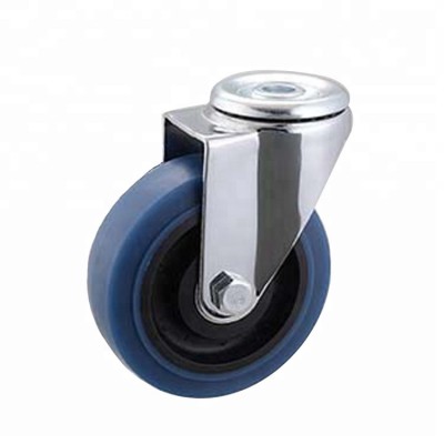 3inch Bolt Hole TPR Swivel Industrial Caster