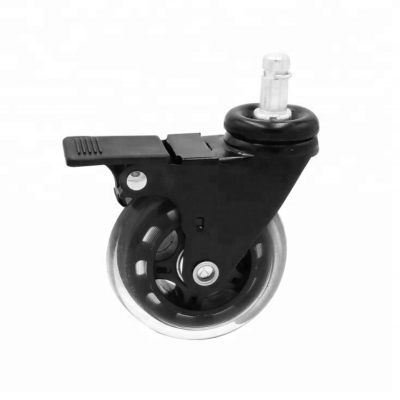 3Inch Office Chair Swivel PU Caster Wheels