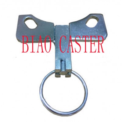 Caster Swivel Lock Hand Operated FOR 4-1/2" X 4" TOP PLATE