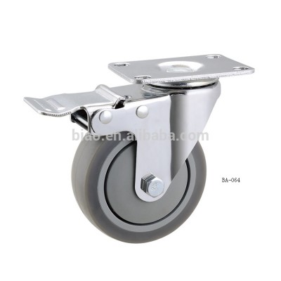 75mm swivel furniture  TPR Wheel caster