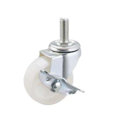 3" Threaded Stem Swivel Caster