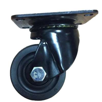 High Quality 2.0 inch 2.5 inch 3 inch 100kg 150kg 250kg swivel machine low profile caster